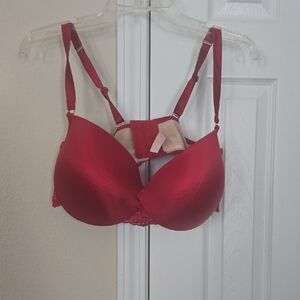 Cacique Vibrant Red Underwire Bra
